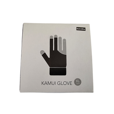 Billard Handschuh Kamui schwarz Größe XL für rechte Hand